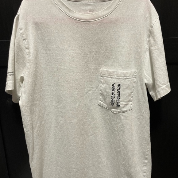 White Graphic Cross Men's Shirt - Picture 2 of 12